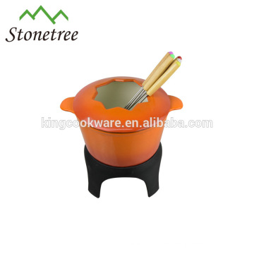 Cheap Price Mini Design Chocolate Cheese Fondue Set